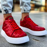 Casual Orthopaedical Comfort Sneakers for Men by Apollo Moda | Zeus Ruby Weave