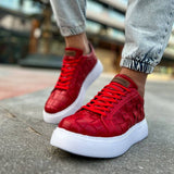 Casual Orthopaedical Comfort Sneakers for Men by Apollo Moda | Zeus Ruby Weave