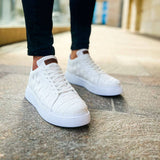 Casual Orthopedic Comfort Sneakers for Men by Apollo Moda | Zeus Pristine Weave