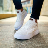 Casual Orthopedic Comfort Sneakers for Men by Apollo Moda | Zeus Pristine Weave
