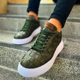 Casual Fashionable Sneakers for Men by Apollo Moda | Zeus Verdant Weave