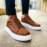 Casual Orthopedic Comfort Sneakers for Men by Apollo Moda | Zeus Earthy Weave