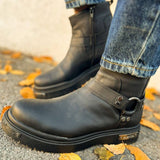 Brown Boots for Men by Apollo Moda | Everest Black Ascend