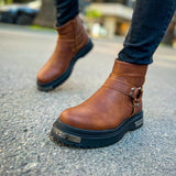 Brown Boots for Men by Apollo Moda | Everest Earthy Elevation