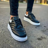 Slip-On Casual Sneakers for Men by Apollo Moda | Milano X Noir Brilliance