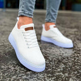 Low Top Knitted Casual Sneakers for Men by Apollo Moda | Kotor Pure Serenity