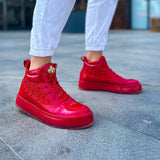 Men's Royal in All Red