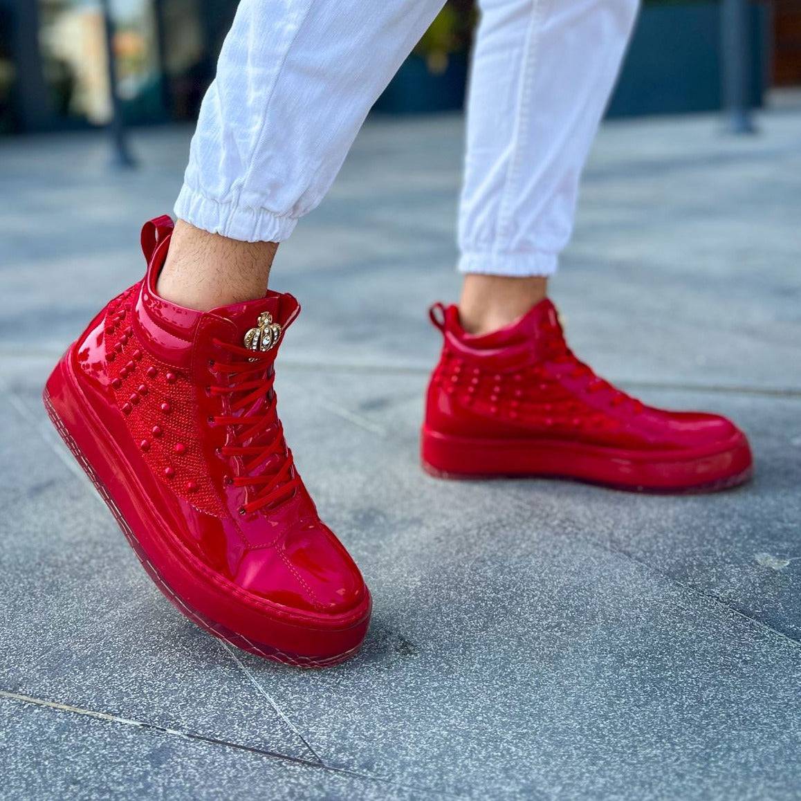 Men's Royal in All Red
