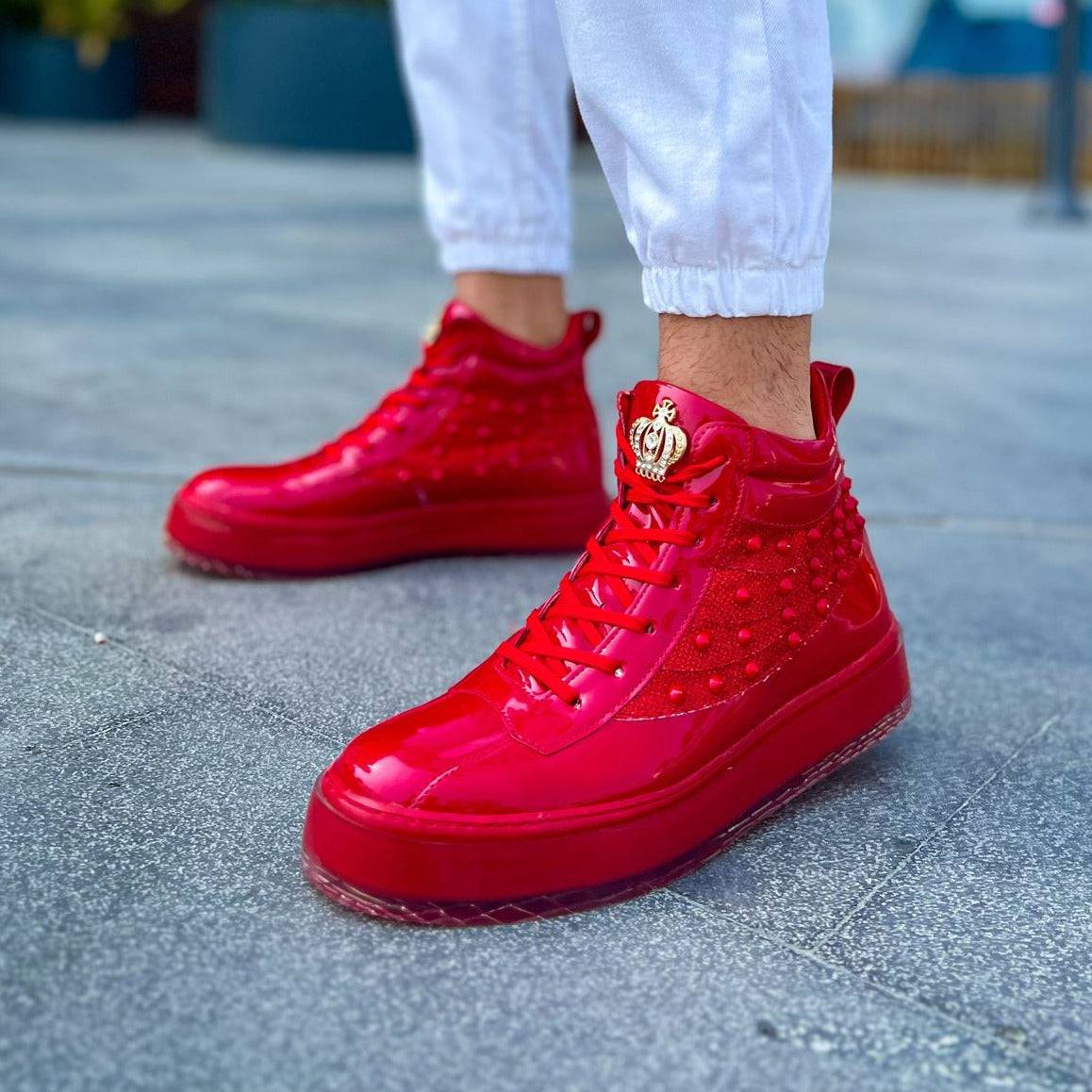 Men's Royal in All Red