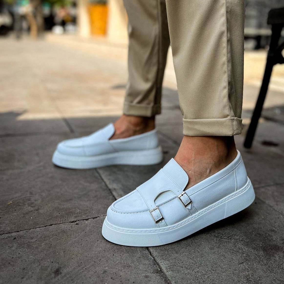 Men's Classic Fashionable Loafers by Apollo Moda | Zion Pristine Purity