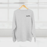 Apollo Moda Grey Men's Small Logo Crewneck Sweatshirt