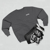 Apollo Moda Small Logo Grey Men's Crewneck Sweatshirt