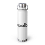 Botella aislada al vacío de cobre Apollo Moda, 22 oz