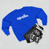Men's Apollo Moda Royal Blue Crewneck Sweatshirt