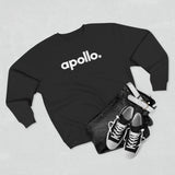 Men's Apollo Moda Black Crewneck Sweatshirt