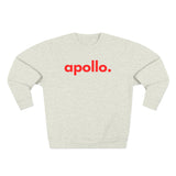 Apollo Moda Oatmeal Heather Men's Crewneck Sweatshirt