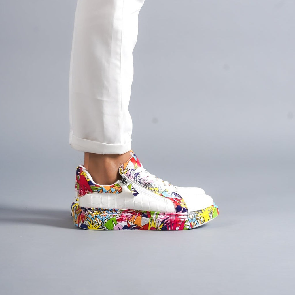 Customized Low Top Sneakers for Men by Apollo Moda | Paolo Artistic Essence
