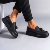 Men's Classic Fashionable Loafers by Apollo Moda | Paris Midnight Elegance