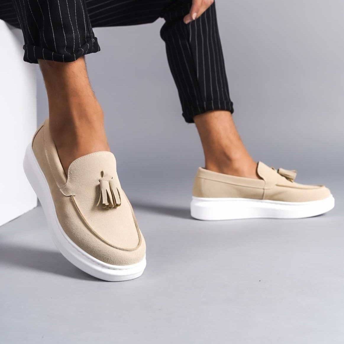 Men's Classic Fashionable Loafers by Apollo Moda | Paris Desert Dream