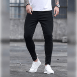 Men Cotton Cat Scratch Skinny Jeans - Apollo Moda