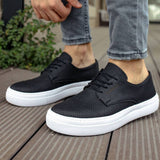 Low Top Casual Sneakers for Men by Apollo Moda | Sasha Noir Elegance