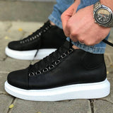 High Top Platform Sneakers for Men by Apollo | Kelly in Midnight Majesty