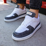 Low Top Casual Sneakers for Men by Apollo Moda | Hercules Dual-Tone Refined