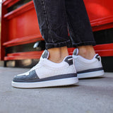 Low Top Casual Sneakers for Men by Apollo Moda | Hercules Dual-Tone Refined