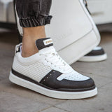 Low Top Casual Sneakers for Men by Apollo | Hercules in White & Black