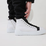 Elegant Casual Boots for Men by Apollo Moda | Zaro Monochrome Mystique
