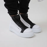 Elegant Casual Boots for Men by Apollo Moda | Zaro Monochrome Mystique
