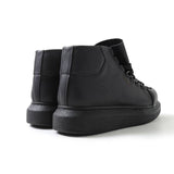 High Top Platform Sneakers for Men by Apollo | Kelly X in Obsidian Elegance