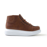 High Top Platform Sneakers for Men by Apollo | Kelly X in Earthy Elegance