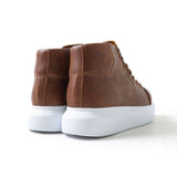 High Top Platform Sneakers for Men by Apollo | Kelly X in Earthy Elegance