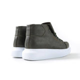 High Top Platform Sneakers for Men by Apollo | Kelly X in Verdant Allure