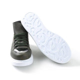 High Top Platform Sneakers for Men by Apollo | Kelly X in Verdant Allure