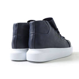 High Top Platform Sneakers for Men by Apollo | Kelly X in Nautical Nuance
