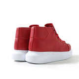 High Top Platform Sneakers for Men by Apollo | Kelly X in Ruby Radiance