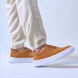 Men's Light Weight Summer Sneakers | Mario in Brown