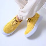 Men's Light Weight Summer Sneakers | Mario in Yellow