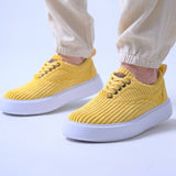 Men's Light Weight Summer Sneakers | Mario in Yellow