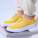 Men's Light Weight Summer Sneakers | Mario in Yellow