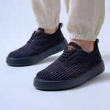 Men's Light Weight Summer Sneakers | Mario in Dark Blue