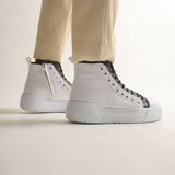 Elegant Casual Boots for Men by Apollo Moda | Zaro Olive Elegance