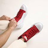 Men's Zaro in White & Red