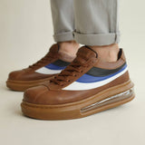 Casual Men's Sneakers With Air Soles by Apollo Moda | Espana Earthy Horizon