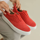 Men's Light Weight Summer Sneakers | Mario in Red