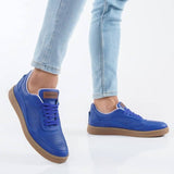 Low Top Retro Casual Sneakers for Men by Apollo | Punto in Blue