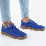 Low Top Retro Casual Sneakers for Men by Apollo | Punto in Blue