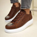 Casual Women's Low Top Sneakers by Apollo | Luiz Z in Earthy Elegance